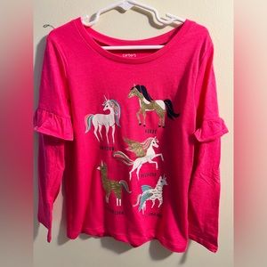 Girls long sleeve top